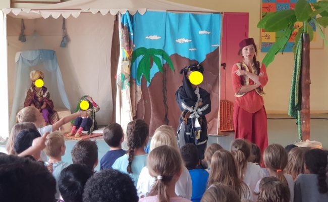 Alix baba et les 40 voleurs, Cie du dromadaire, Spectacle pour enfants